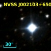 NVSS J002103+650514
