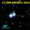 CCDM J00463+6516B