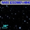 NVSS J232807+494300