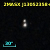 2MASX J13052358+2930373