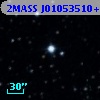2MASS J01053510+6353287