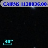 CAIRNS J130036.00+273712.5
