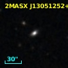 2MASX J13051252+2809083