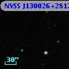 NVSS J130026+281247
