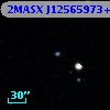2MASX J12565973+2621418