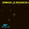 2MASX J13034635+2709019