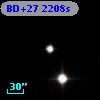 BD+27  2208s