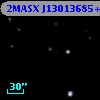 2MASX J13013685+2703207