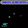2MASX J13024775+2500453