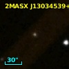 2MASX J13034539+2510379