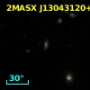 2MASX J13043120+2436282