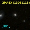 2MASX J13061113+2610280