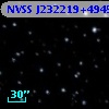 NVSS J232219+494502