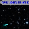 NVSS J005135+651358