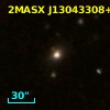 2MASX J13043308+2228066