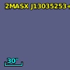 2MASX J13035253+2341443