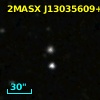 2MASX J13035609+2351013