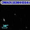 2MASX J13044314+2254046
