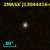 2MASX J13044416+2207255
