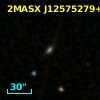 2MASX J12575279+2054316