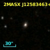 2MASX J12583463+2013036