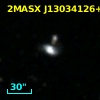 2MASX J13034126+2013000