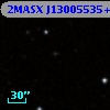 2MASX J13005535+2034320