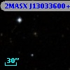 2MASX J13033600+2024440