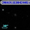 2MASX J13042445+2053396