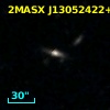 2MASX J13052422+2025068