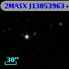 2MASX J13053963+2055458
