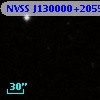 NVSS J130000+205518