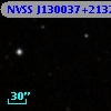 NVSS J130037+213220
