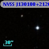 NVSS J130100+212030