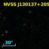 NVSS J130137+205629