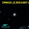 2MASX J13051687+1729275