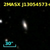 2MASX J13054573+1203089