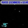 NVSS J130035+114502