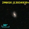 2MASX J13034939+0812166