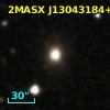 2MASX J13043184+0832061