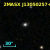 2MASX J13050257+0905454