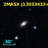 2MASX J13033433+0657130