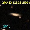 2MASX J13031599+0128071
