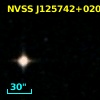 NVSS J125742+020027