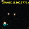 2MASX J13022771+0008296