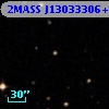 2MASS J13033306+0012394