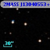 2MASS J13040553+0013030