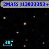 2MASS J13033383+0006184