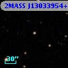 2MASS J13033954+0010142