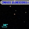 2MASS J13033381+0004567
